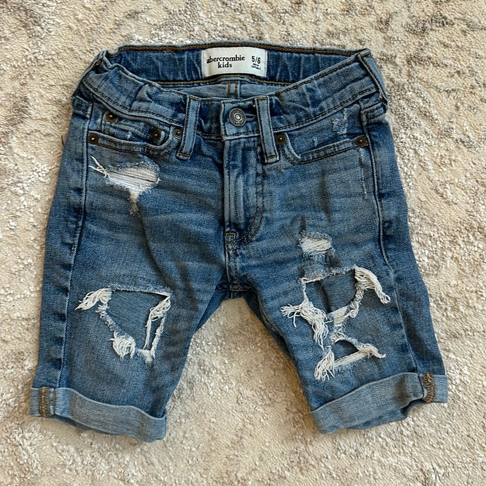 Abercrombie Kids Denim Shorts 5/6